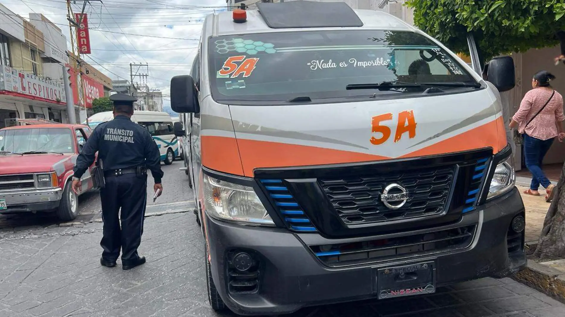 ruta colectiva de tehuacan atropella a una mujer